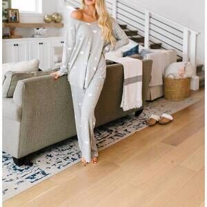 NEW FIRST LOVE love you lots top in grey